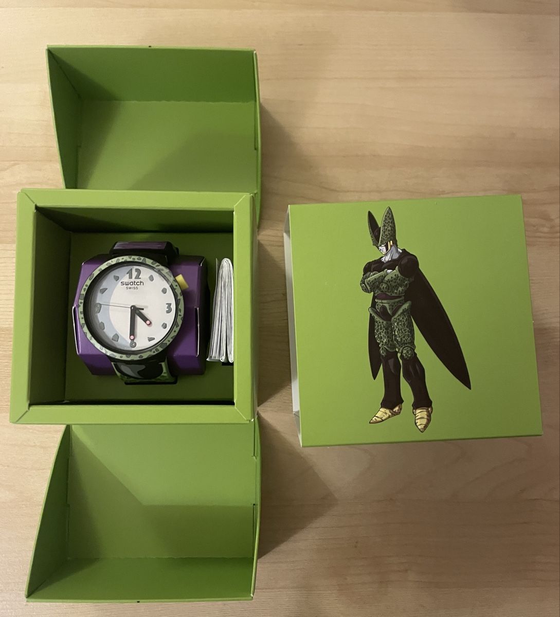 Swatch Orologi: Swatch x Dragonball Z : Cell – Nuovo e nell'imballaggio originale da Biel/Bienne venduto da heureuxsansrien 2