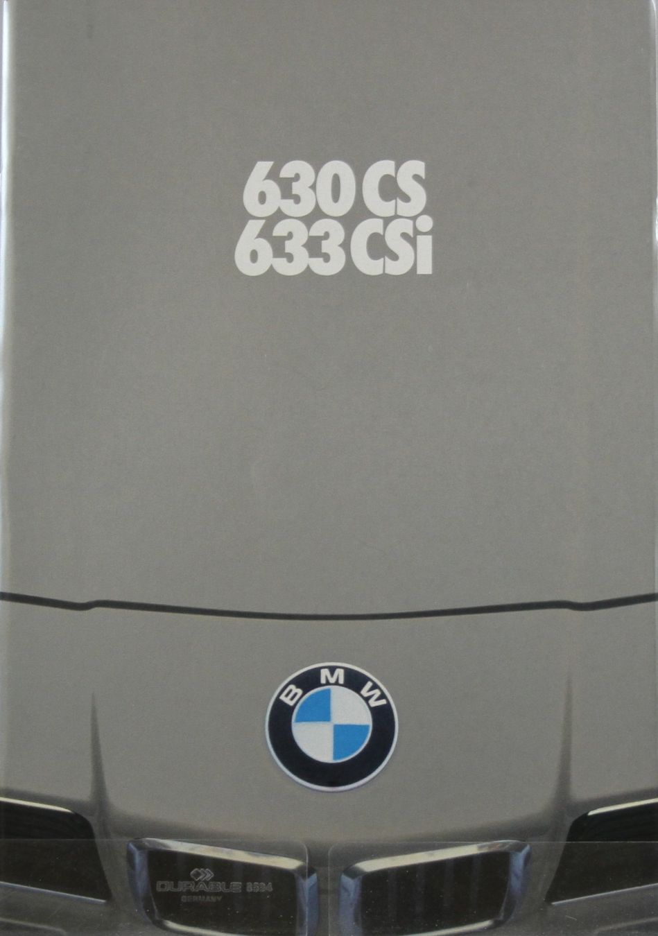 BMW Dokumente: PROSPEKT | BMW - 630CS - 633CSi - TYP E24   | AB 01.1977 – Gebraucht aus Unterägeri von Isha04