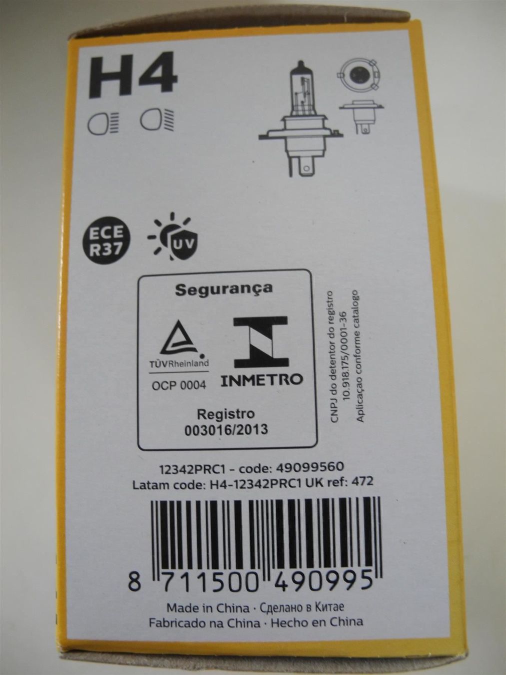Lampade: Philips Vision H4, 12 V – Nuovo e nell'imballaggio originale da Kottwil venduto da Crazyrolf 1