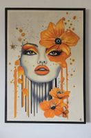 "Flowering Soul" – Acryl & 3D-Textur auf Leinen