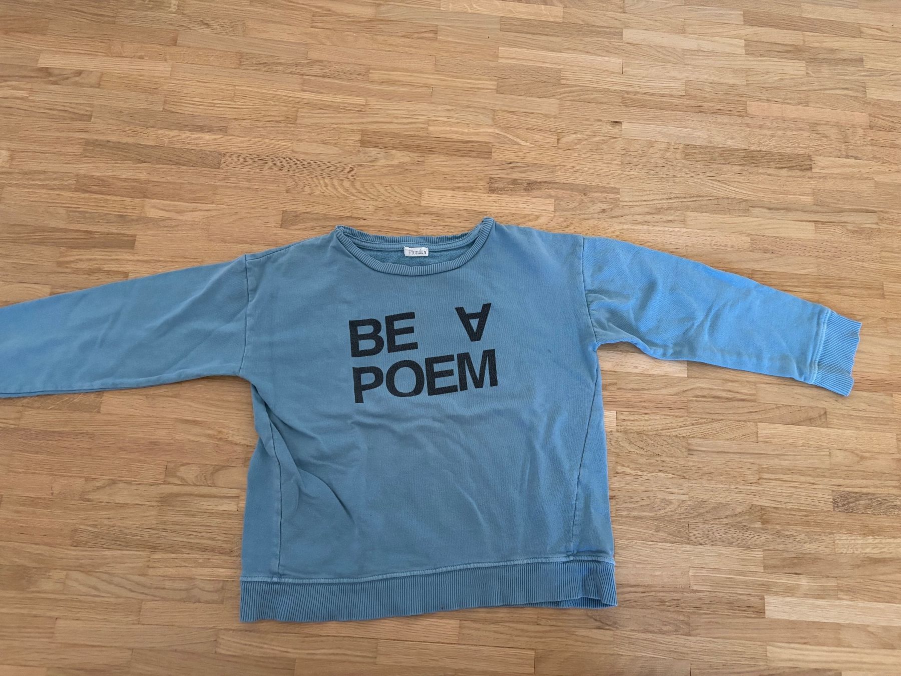 Pullover & Sweatshirts: Pulli Picnic BE A POEM 6y – Gebraucht aus Kestenholz von marina_w01