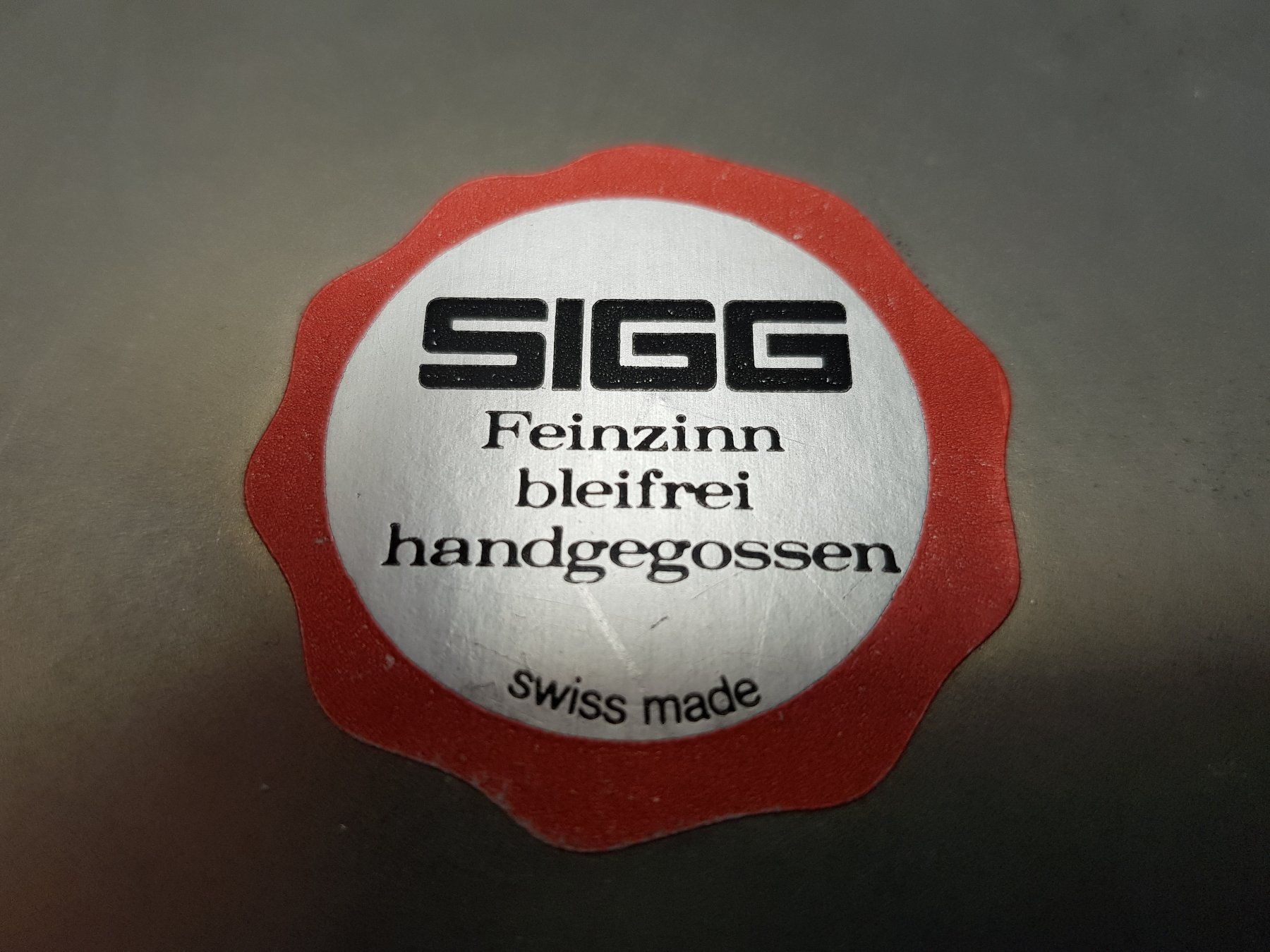 Sigg Geschirrsets: Zinnservice SIGG Frauenfeld – Gebraucht aus Dübendorf von Peter032 8