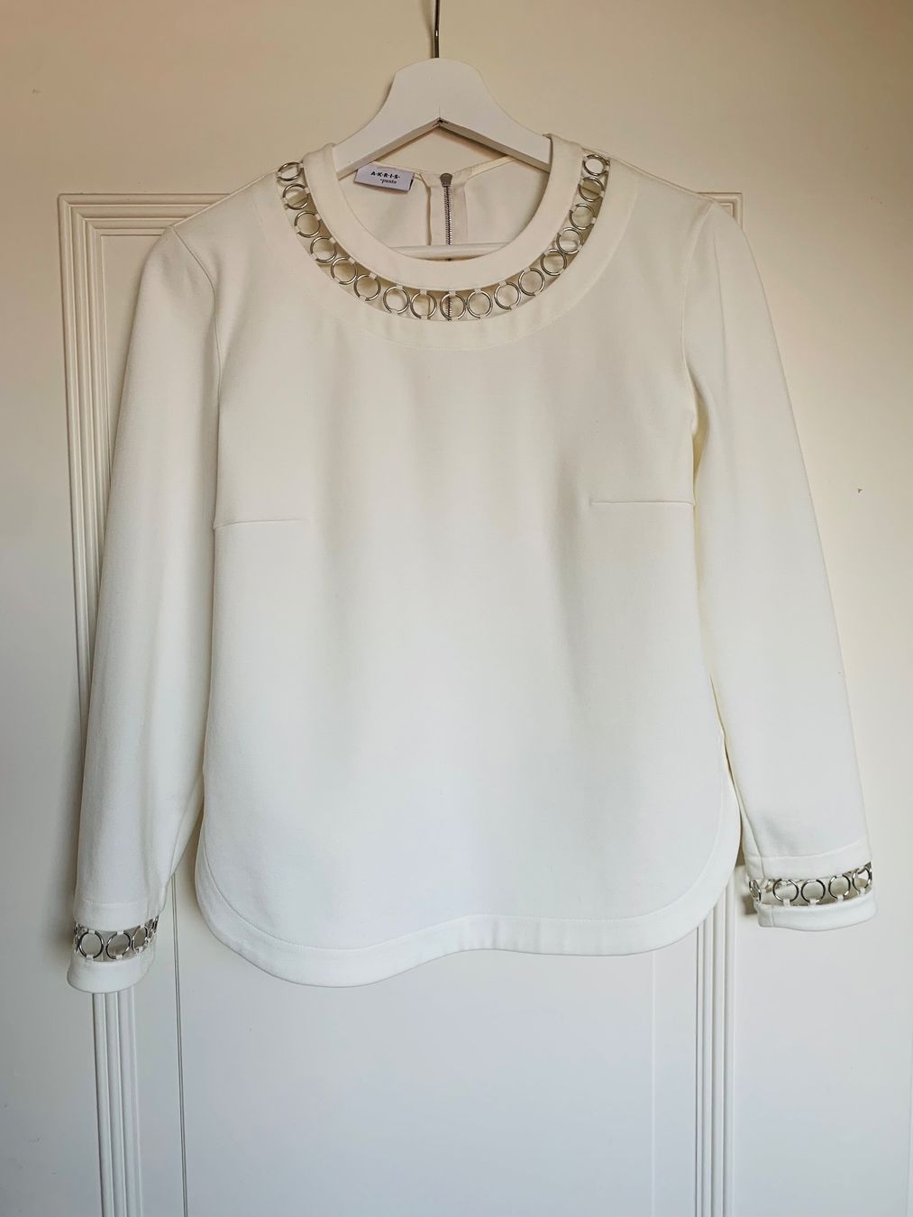 Akris Pullover & Sweatshirts: Cool embellished sweater Akris Punto 34 – Neu (gemäss Beschreibung) aus Sankt Gallen von DDDAAA