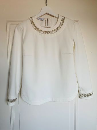Cool embellished sweater Akris Punto 34