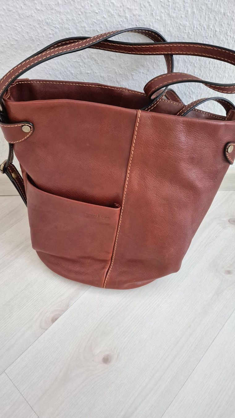 Borse da donna: Lederhandtasche braun top – Nuovo (secondo la descrizione) da Kilchberg ZH venduto da logn