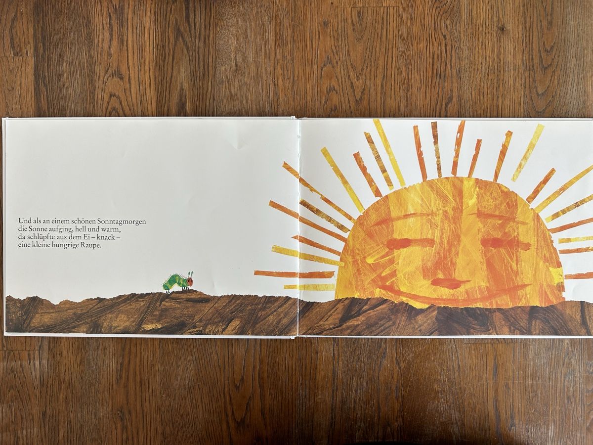 Libri: Die kleine Raupe Nimmersatt - Eric Carle – Usato da Wolhusen venduto da eve_m6cg 1