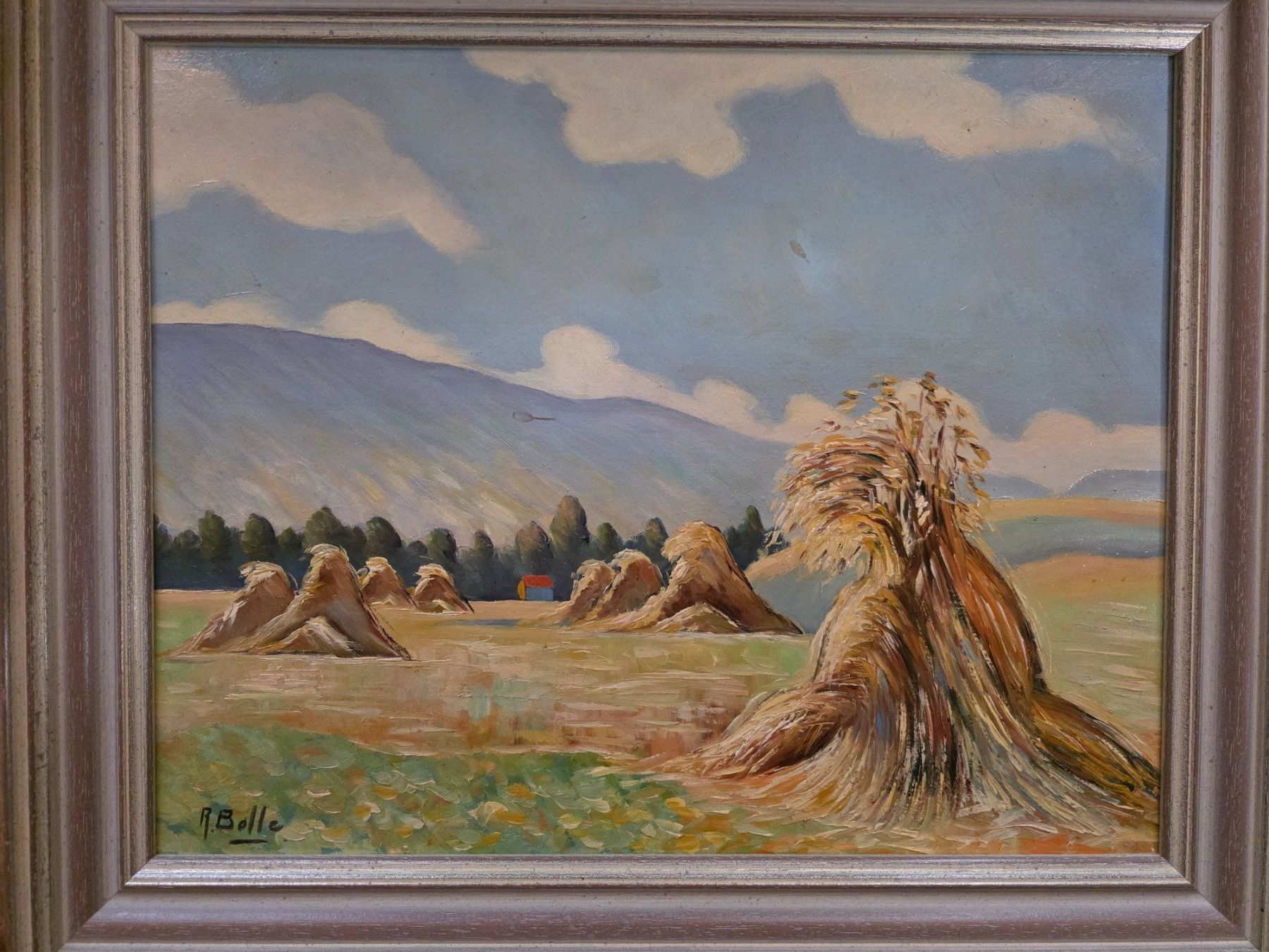 Gemälde: Gemälde Bild - signiert R. Bolle 1946 – Gebraucht aus Walterswil BE von Lonitti