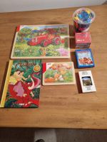 Kinderspielsachen-Set mit Puzzle, Buch, Spielsachen