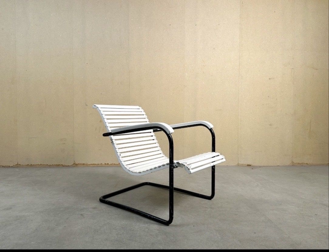 Embru Sedie a sdraio: Werner Max Moser Volkssessel Gartenmodell Embru wohnbedarf – Usato da Basel venduto da jan_9l92 5