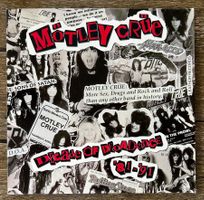 MÖTLEY CRÜE Decade Of Decadence 2LP VINYL MINT w/Poster! RAR
