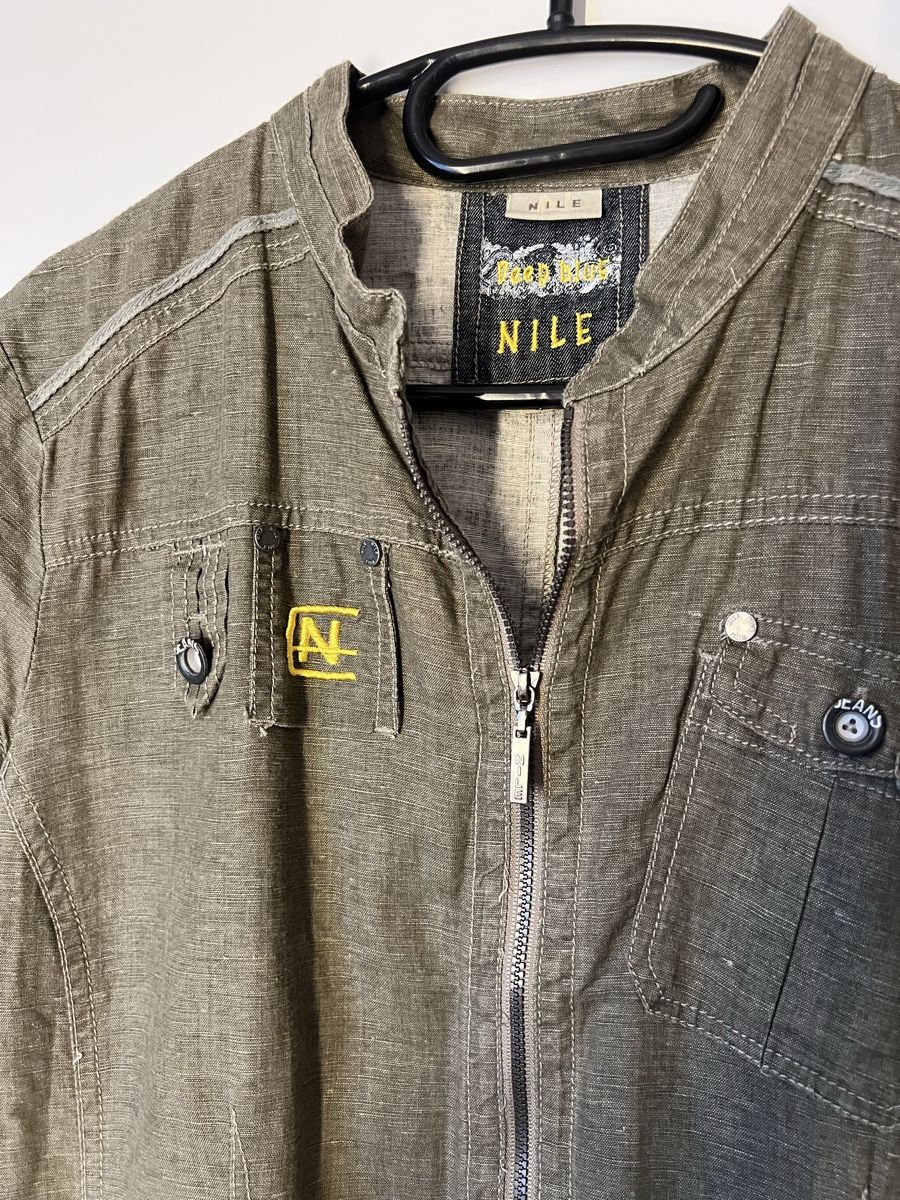 Nile Vestiti: NILE Jeans Kleid, Leinen / Baumwolle, Grösse L – Usato da Langenthal venduto da Alperose_5 1