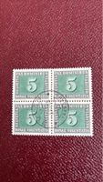 Briefmarken Block 4er Helvetia 5 Pax Hominibus gebraucht