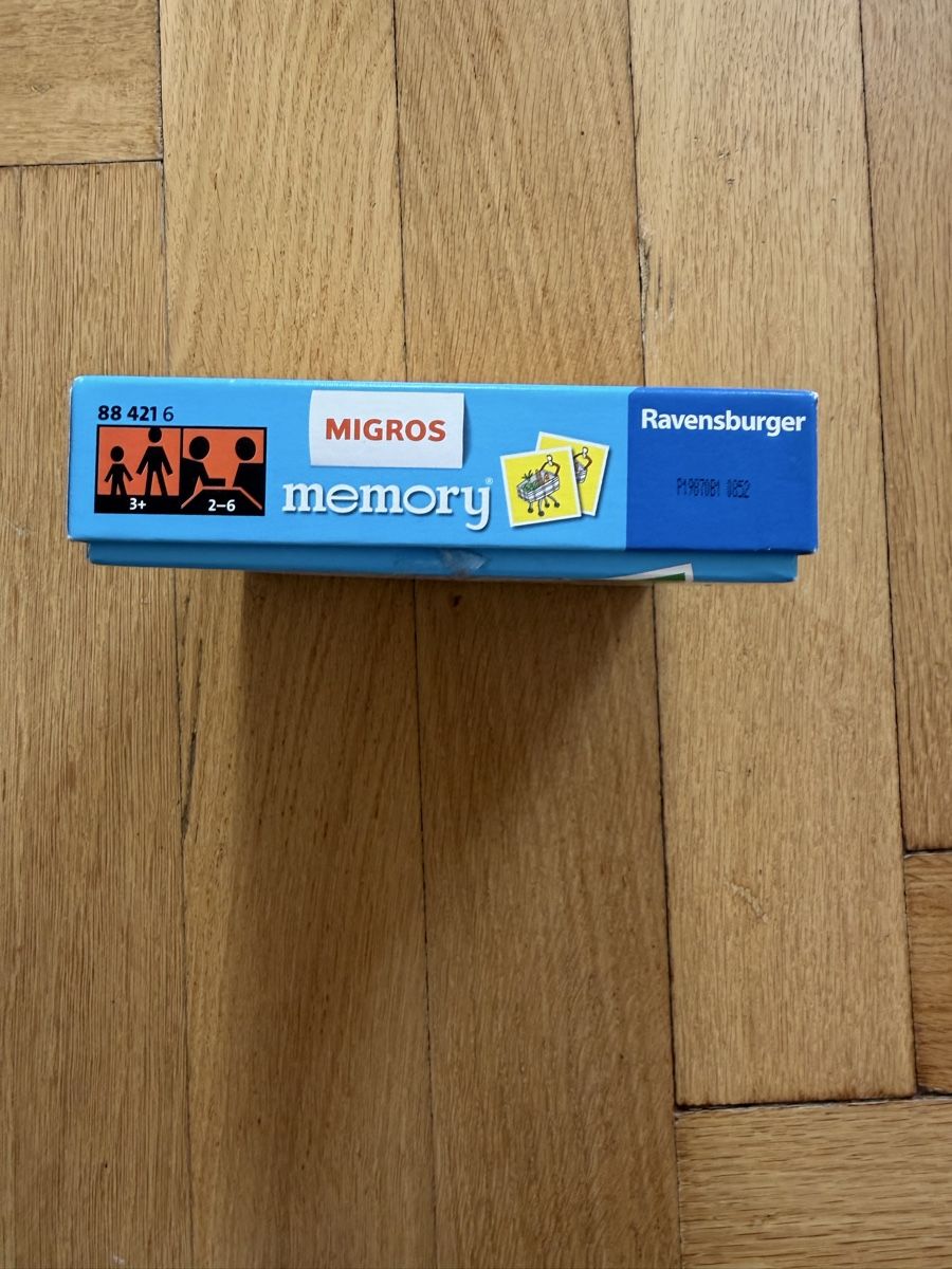 Migros Giochi: Ravensburger Memory - Migros Edition - Komplett! – Usato da Bern venduto da Elisa64 1
