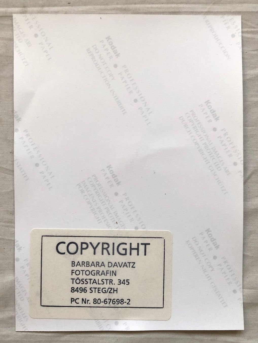 Autografi: Orig. Autogramm - MILENA MOSER – Usato da Schaffhausen venduto da durruti 1