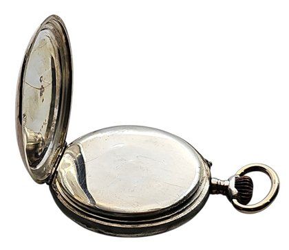 Uhren: Taschenuhr antik vergoldet – Gebraucht aus Zug von urzeit 3