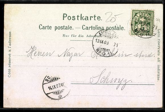 Cartoline postali: Solothurn, Ortsansicht an der Aare mit B – Usato da Berlin venduto da bartko-reher 1