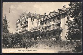 AK Glion, Hotel Victoria, 1909