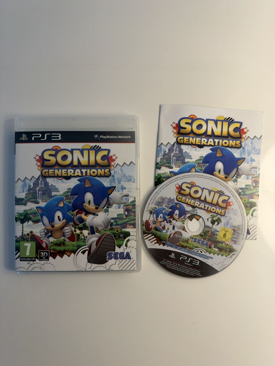 Sony Jeux: Sonic Generations ps3 - CIB – D'occasion à Kerzers par -.-Jesus-.-