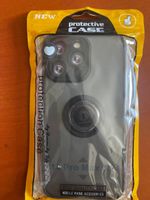 Schutzhülle für 14 Pro Max 6.7 mit Ring, schwarz, neu.
