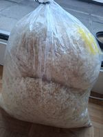 800 g Füllmaterial aus Schurwolle 