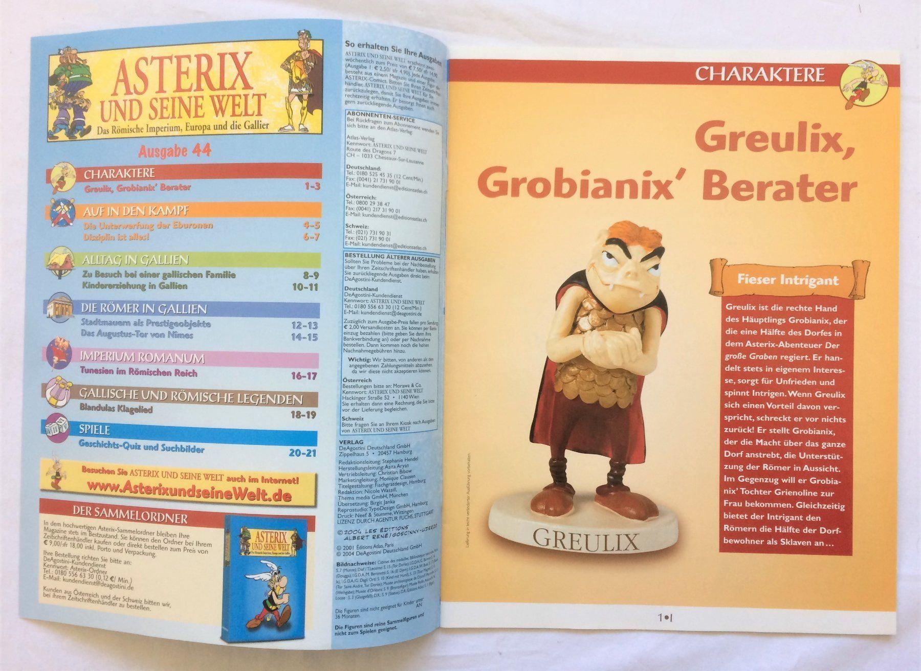 Figuren: Asterix - Sammelfigur - GREULIX – Neu und originalverpackt aus Schaffhausen von durruti 3
