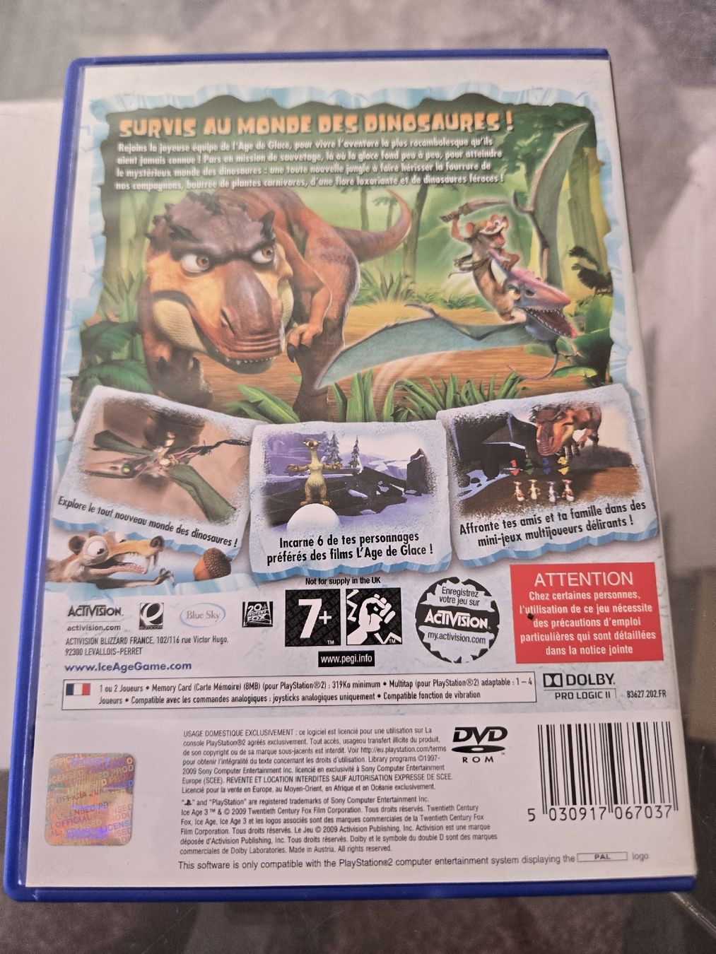 Giochi: Ice Age 3 PS2 – Usato da Bussigny venduto da Kfdlt 1