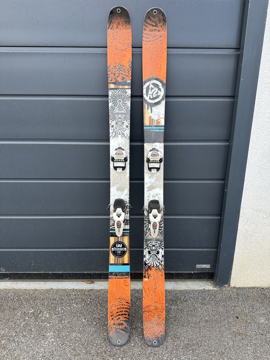 K2 Sci: K2 Shreditors 179 cm et Marker Griffon 13 – Usato da Arvillard (Salins) venduto da gae_mbx7