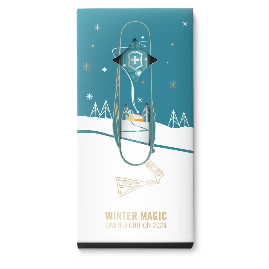 Victorinox Coltelli tascabile: Victorinox Messer Winter Magic Limited Edition 2024 – Nuovo e nell'imballaggio originale da Heiden venduto da Jaks