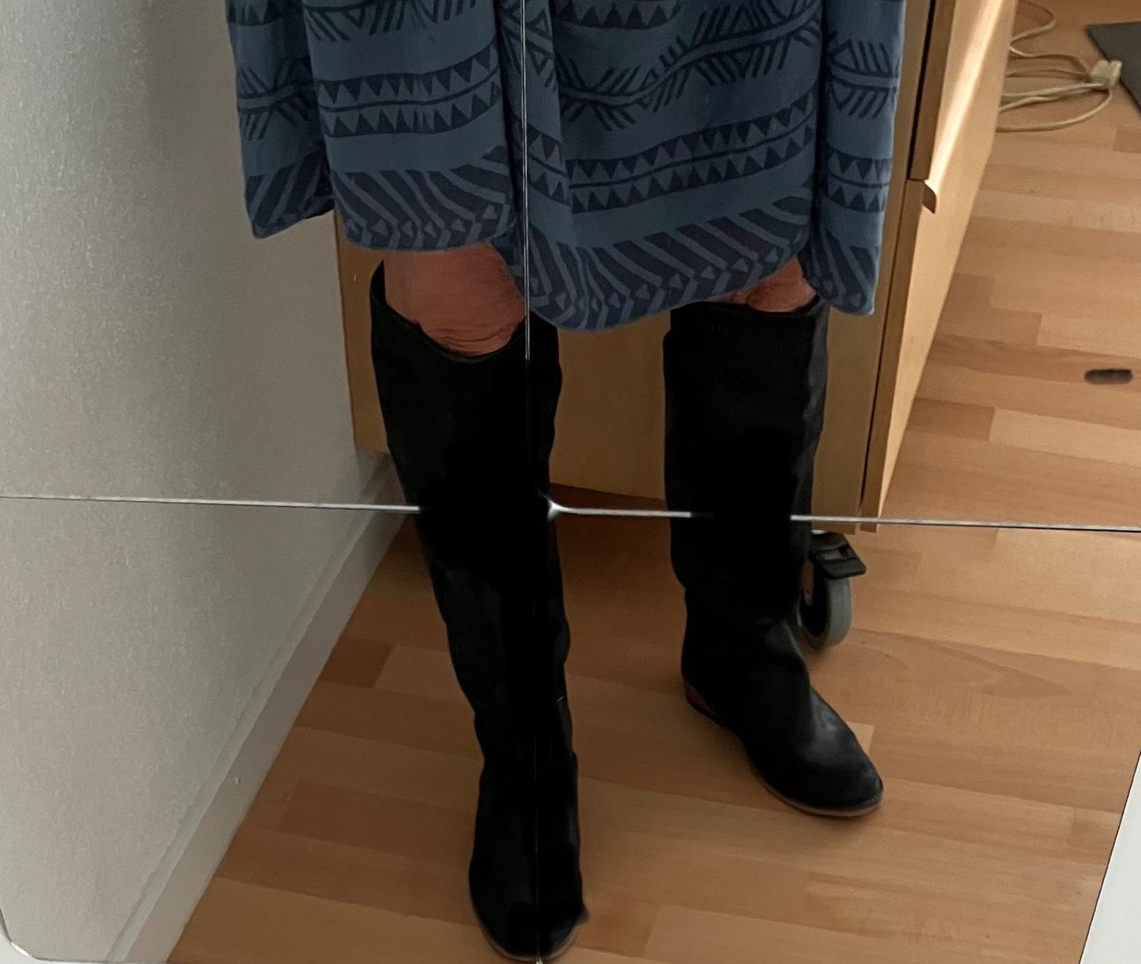 Scarpe da donna: Bronx Kniehohe Lederstiefel mit Lederfutter Gr 38 – Usato da Stäfa venduto da ummroxana 5