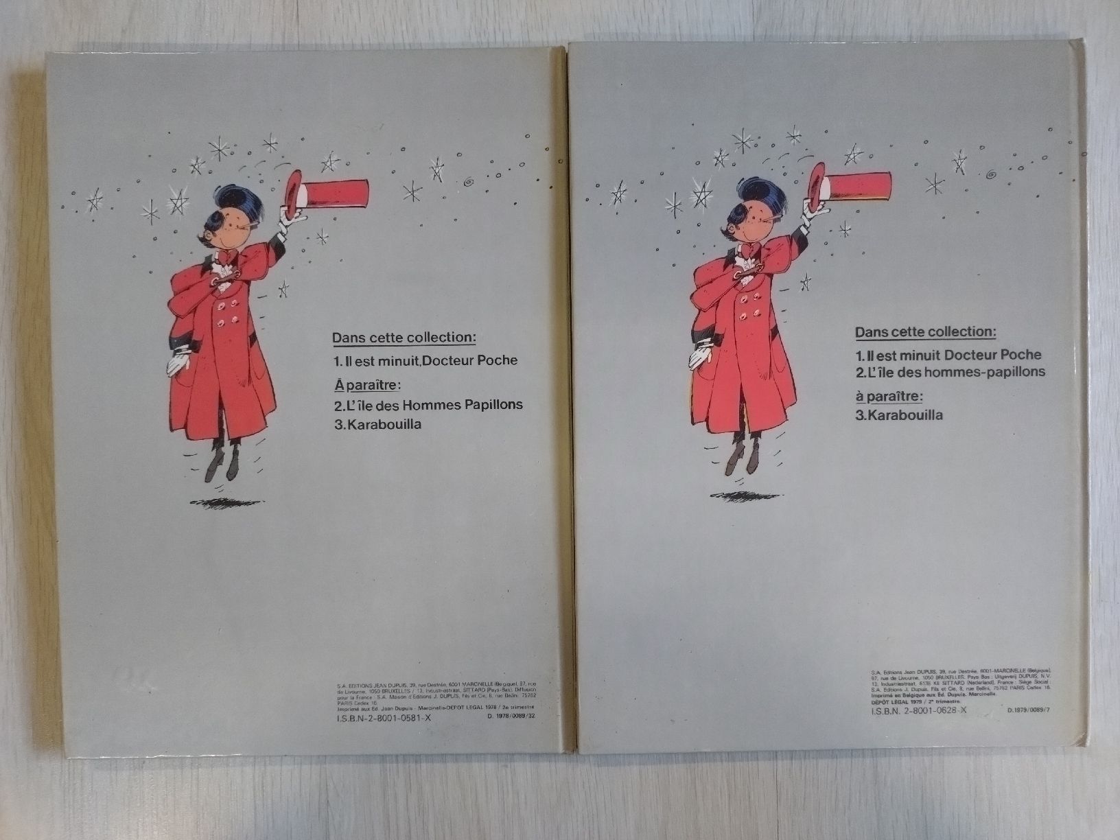 Comics:  Docteur Poche 1-2 EO TBE - – Gebraucht aus Farvagny-le-Grand von LaCaverne 1