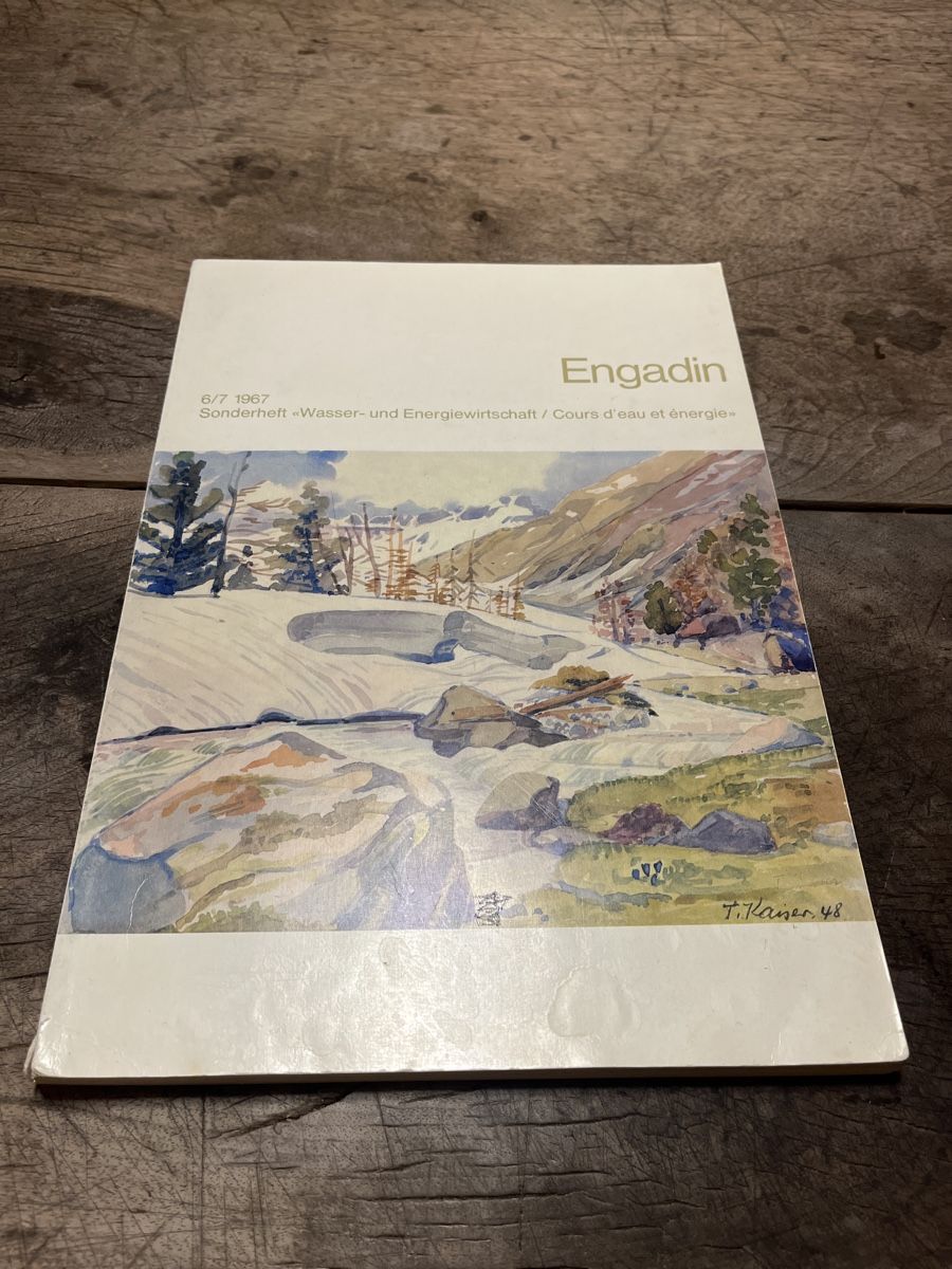 Libri: Engadin Sonderheft Wasser- und Energiewirtschaft – Usato da Zuoz venduto da Grr1974