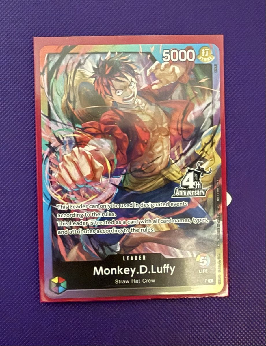Bandai Carte collezionabili: One Piece Monkey D Luffy Leader 4th Anni – Nuovo (secondo la descrizione) da Horgen venduto da haz_8ldx