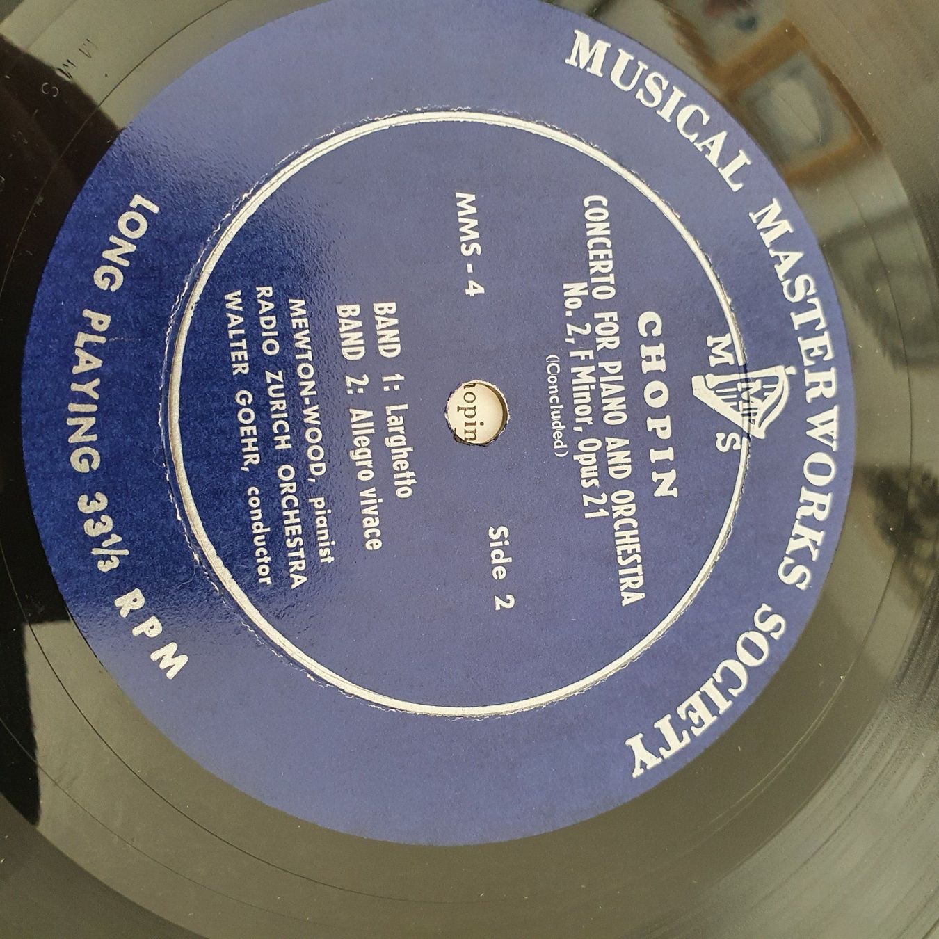 Dischi in vinile: Chopin Piano Concerto No 2 Schallplatte – Usato da Chur venduto da BettinaOlczyk 5