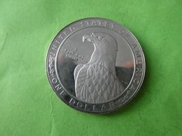 USA 1983, 1 Dollar Sondermünze Silber .900 26.75 g unz