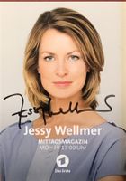 Jessy Wellmer Autogramm signiert Foto 10x15cm