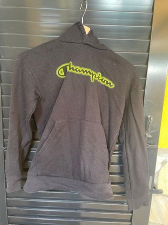 Kinder Hoodie Pullover schwarz Champion 152/155 (Large)11/12