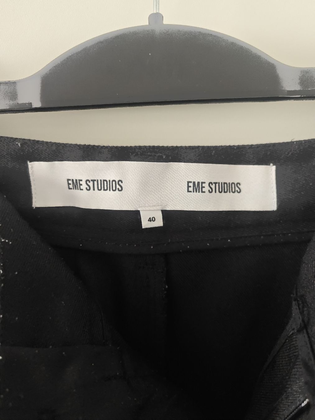 Pantaloni: Eme Studios Hose, Gr. 40, Schwarz – Usato da Wädenswil venduto da macik 1