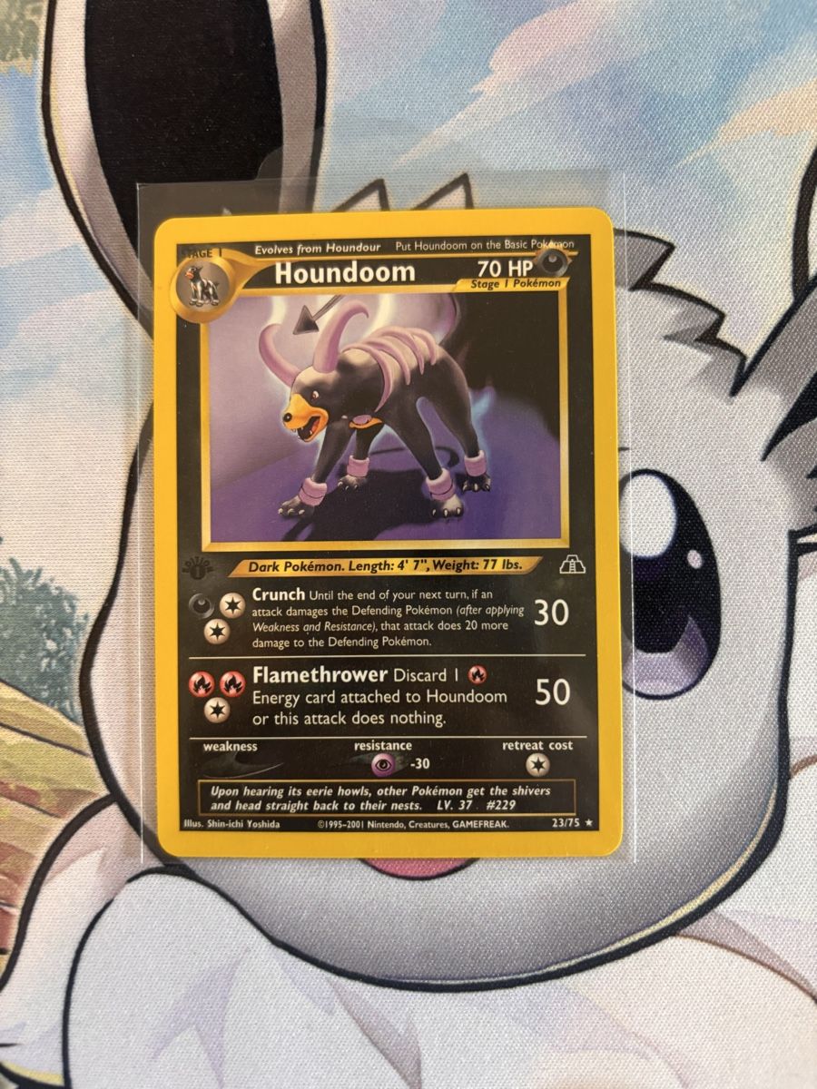 Pokémon Carte collezionabili: Houndoom (NDI 23) First Edition – Usato da Regensdorf venduto da sam_qrg5