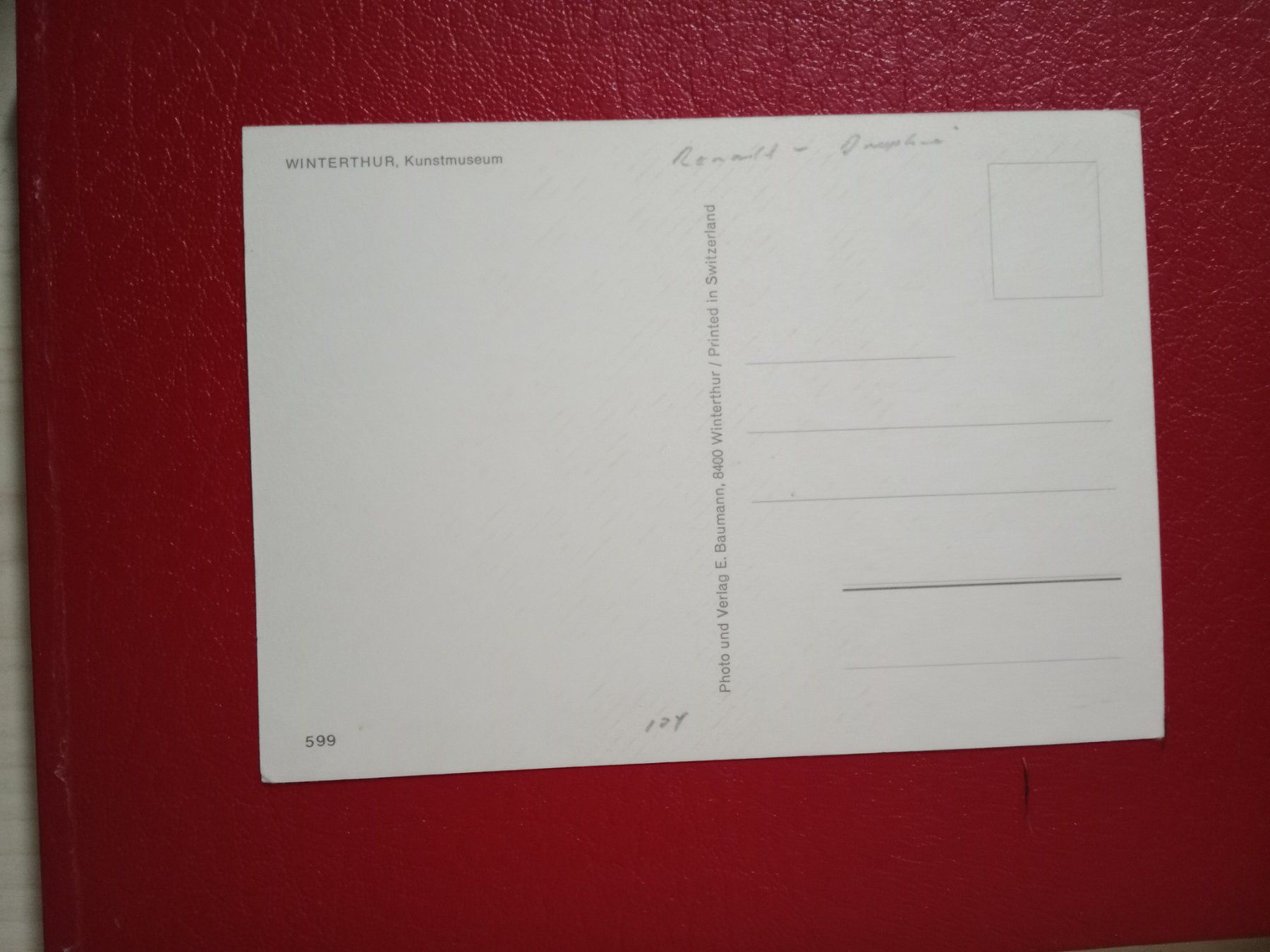 Cartoline postali: Winterthur Kunstmuseum alte Autos – Usato da Küttigen venduto da Melisch1000 1