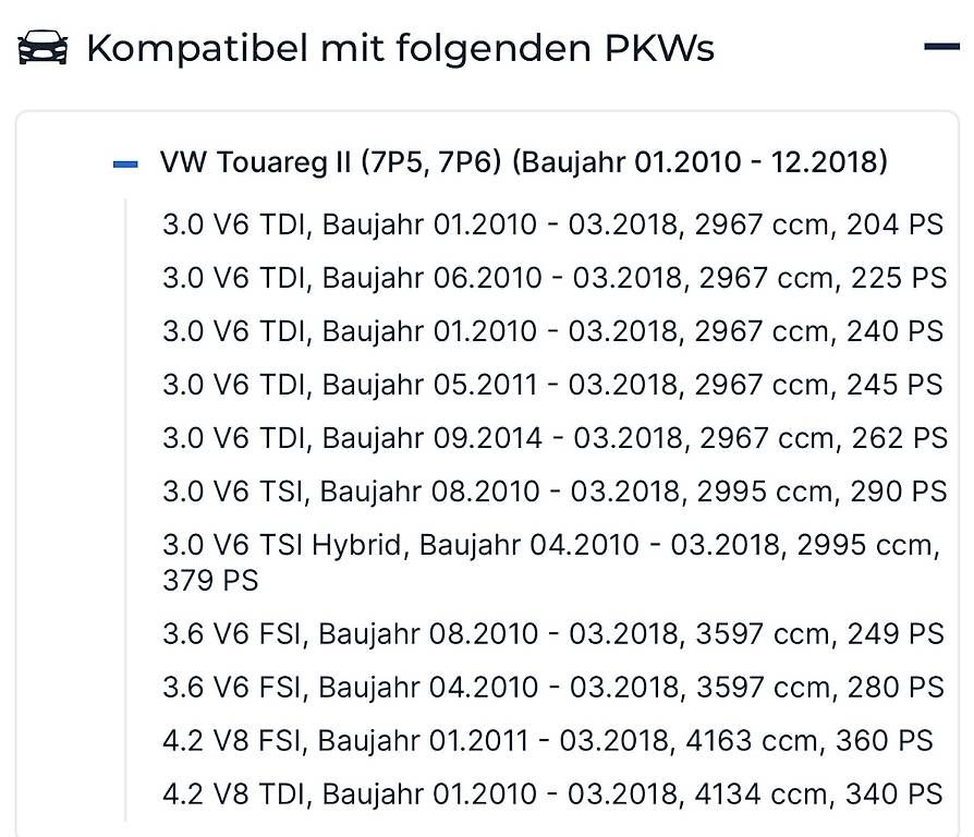 Alle Autoersatzteile: Bremsscheiben Touareg – Gebraucht aus Ostermundigen von redbull.ch 4