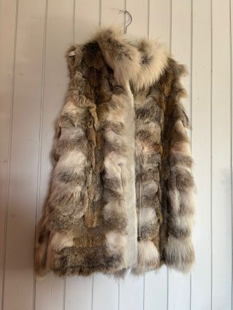 Echt Pelz Gilet gr. S/M
