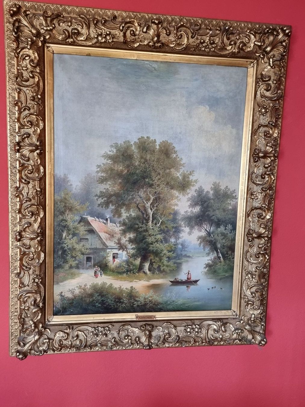 Dipinti: M.DÖRTSCHY GEMÄLDE OEL/LEINWAND – Usato da Gersau venduto da grafik-kunst