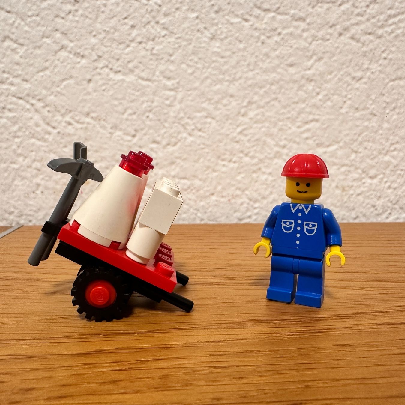 Lego Kit di costruzioni: LEGO 6606 - Strassenarbeiter mit Karren – Usato da affoltern am albis venduto da bakee 2
