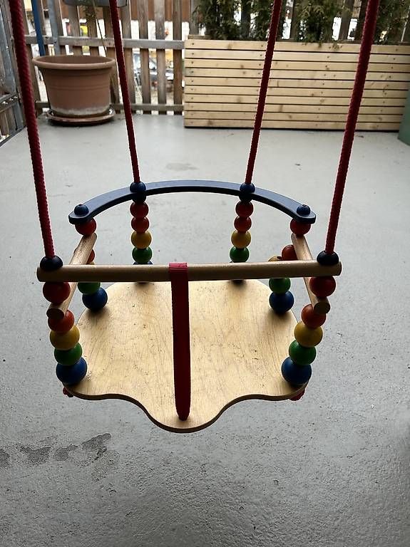 Altre altalene da giardino: Holzschaukel bunt – Usato da Seon venduto da Aberhallo3
