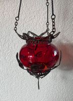 Schöne Glaslampe, Türkei (orientalisch, filigran), rot