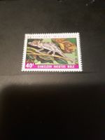 Timbre rare Madagascar 1973, Caméléon Nasutus Mâle !