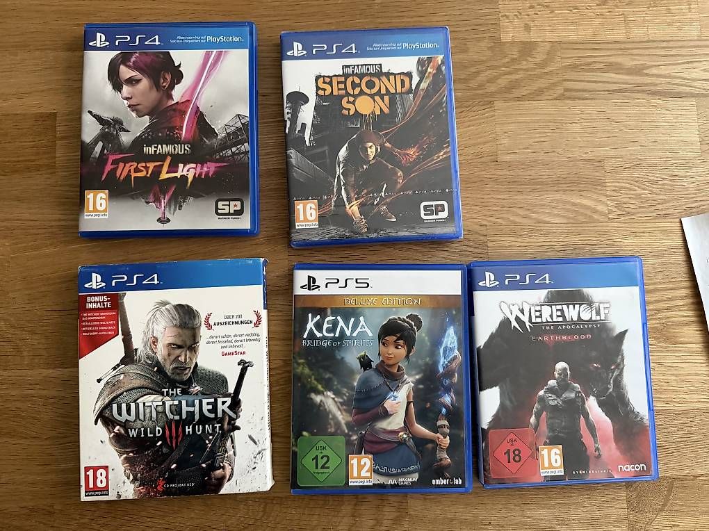 Consoles: Ps5 Disc Version + 1 Controller + 10 Spiele – D'occasion à Emmenbrücke par FloMare 1