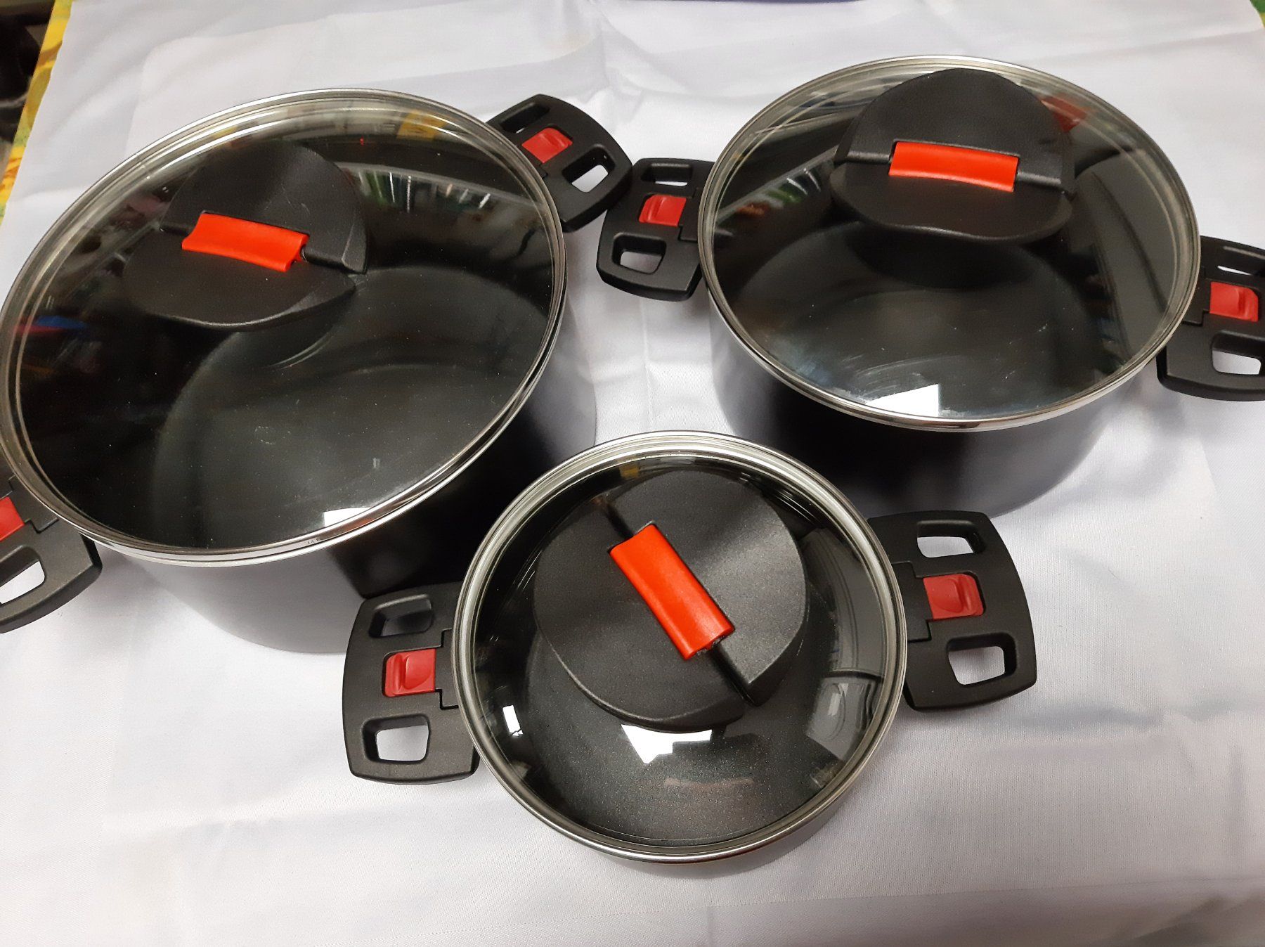 Pentole: Kochtopf Set 3-tlg. – Usato da Schlatt TG venduto da Verdi51