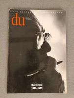 DU, Heft Nr. 12, Dez. 1991; Max Frisch.