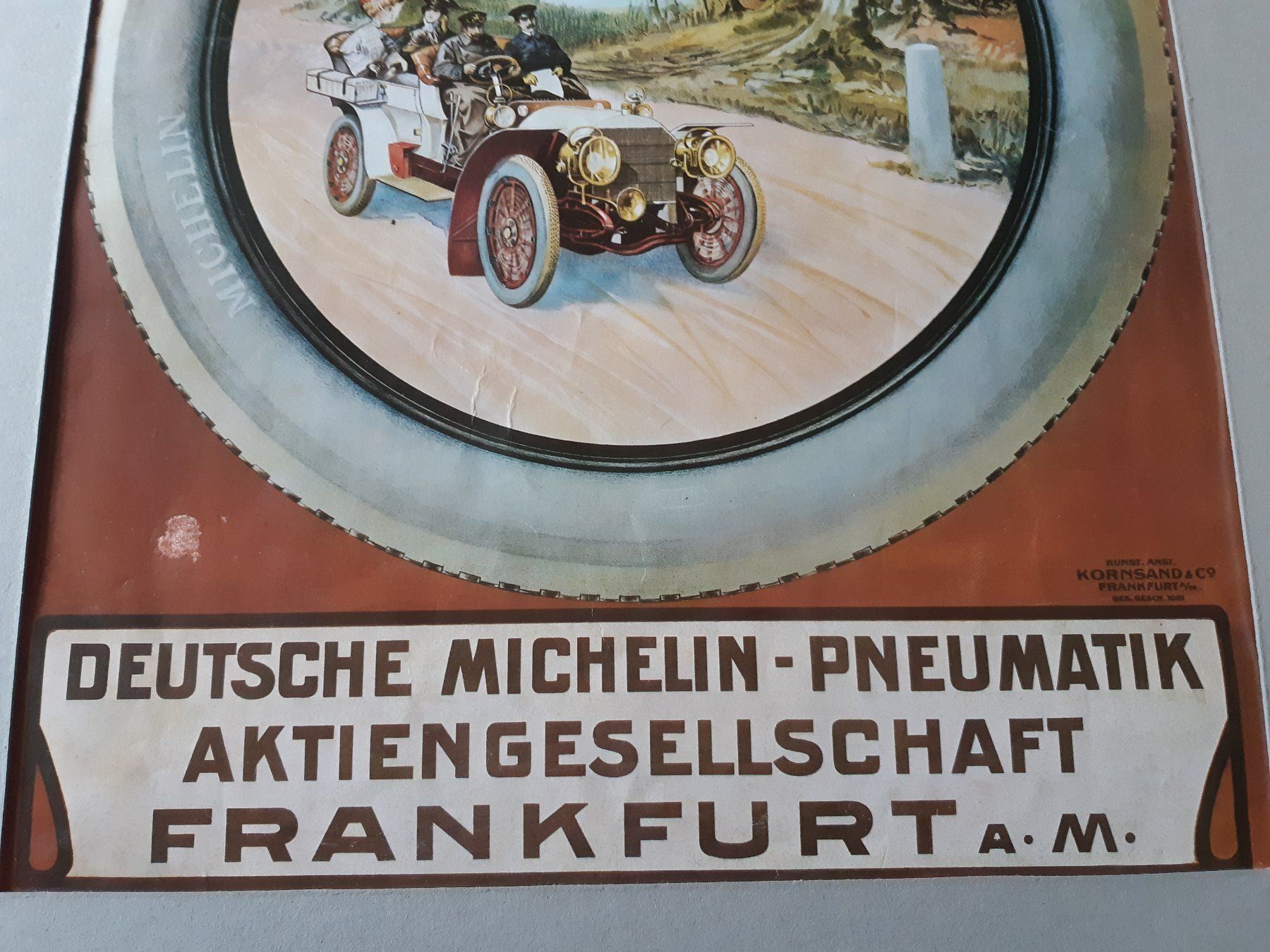 Grafica & Litografie: Werbedruck Michelin Pneu – Usato da Grindelwald venduto da carro5 1